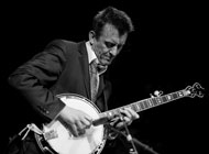 Dick Smith playing the banjo